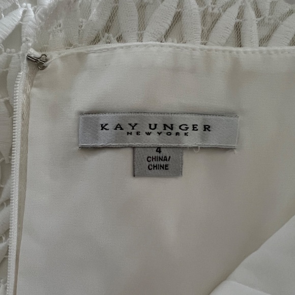 Kay Unger Tatum Embroidered Midi Dress - Picture 7 of 8